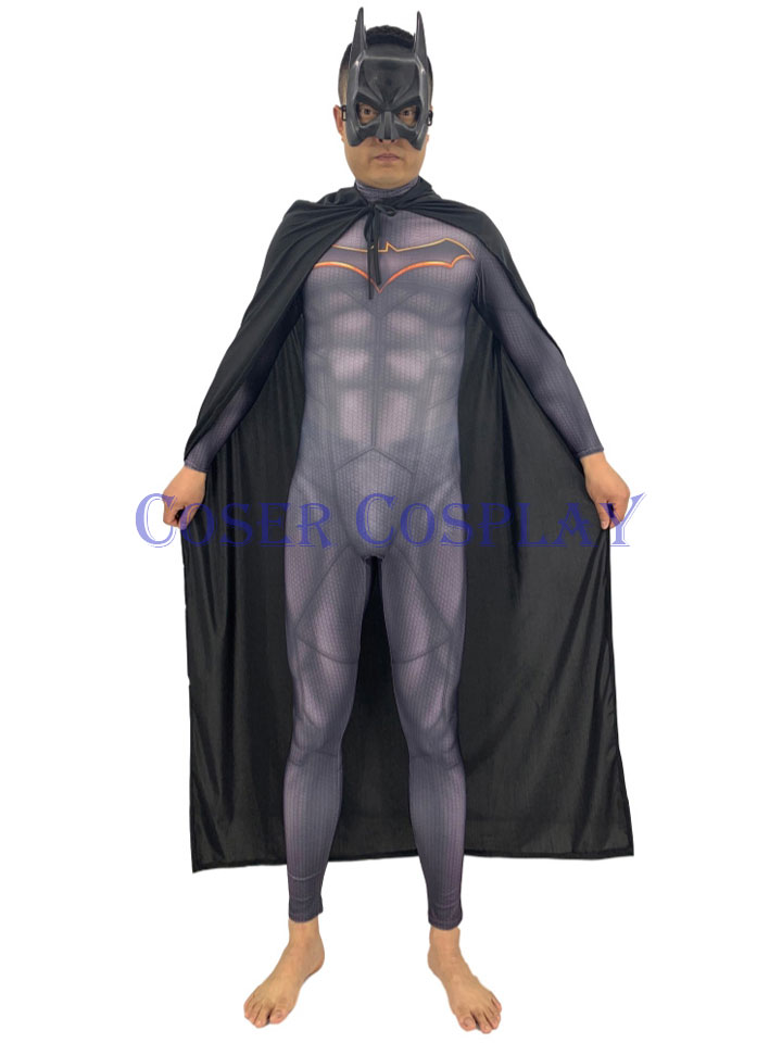 2019 Batman Bruce Wayne Halloween Costume For Kids Cape 0910